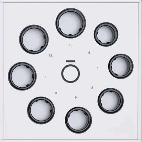 oura ring size chart